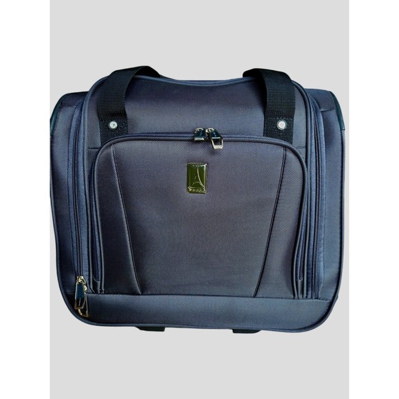 Travelpro Rolling Underseat Carry On Bag Gray Luggage Telescoping Handle
